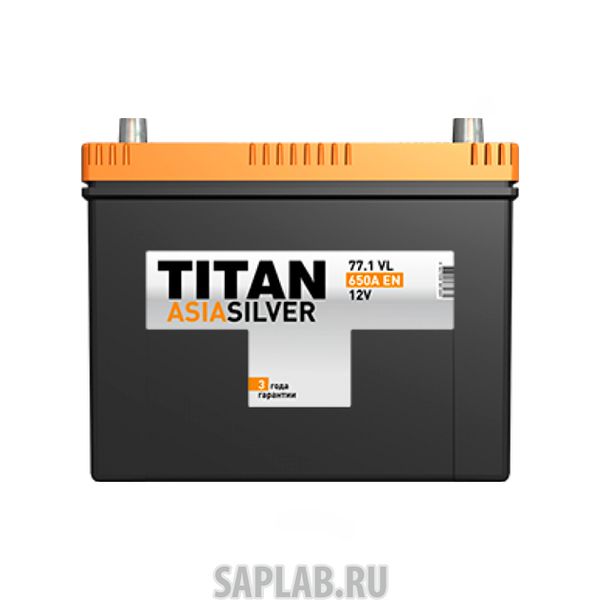 Купить TITAN 4607008887389 Аккумулятор Asia Silver 6ct770 О.П. Ca/Ca En 650 258х171х221 TITAN