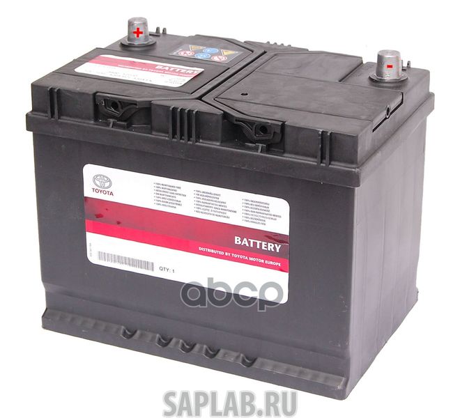 Купить TOYOTA 28800YZZJE Аккумулятор Toyota Standart 80 А/Ч Обратная R En 630a 315x175x190 28800-Yzzje TOYOTA арт.