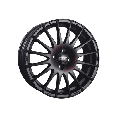 Купить Oz WHS101892 Superturismo LM 18/8 ET42 Matt black red stripe
