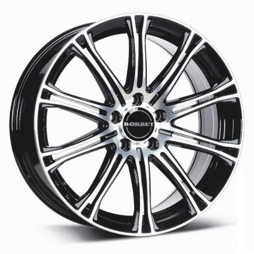 Купить Borbet WHS063348 CW1 17/7 ET40 Schwarz poliert