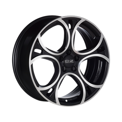 Купить Oz WHS028956 Wave 18/8 ET35 Matt black + diamond cut